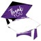 Big Dot of Happiness Purple Grad - Best is Yet to Come - Shaped Thank You Cards - Purple Grad Party Thank You Note Cards with Envelopes - Set of 12